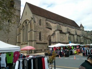 Moudon,Kirche